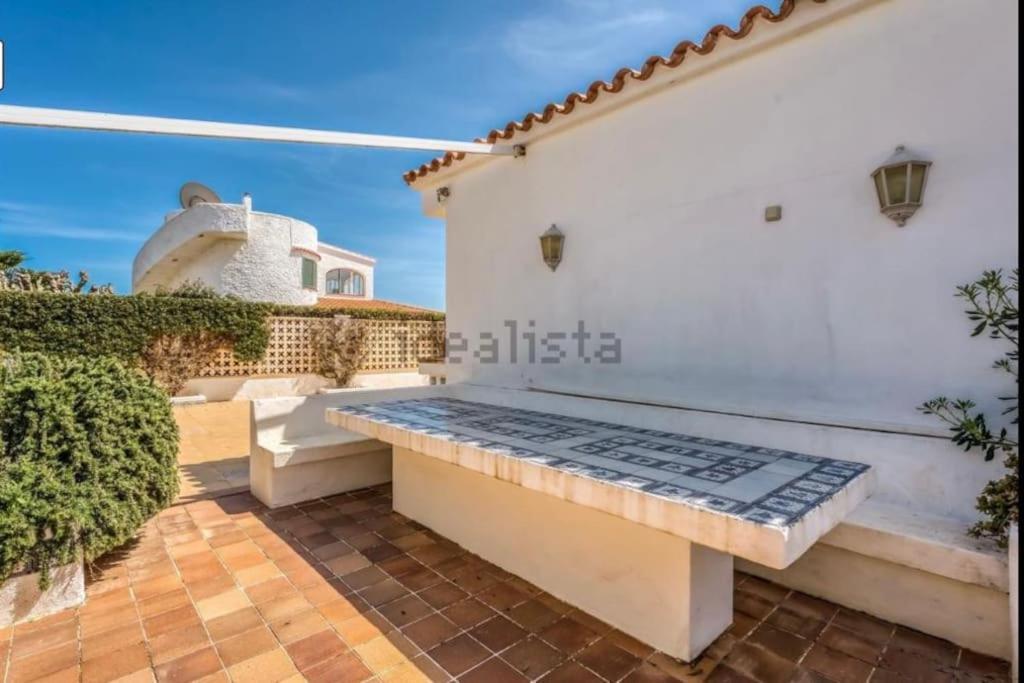La Calma Espectacular Villa Con Jardin Y Piscina En Menorca S'Algar Exterior foto